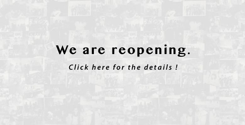 We are reopening.